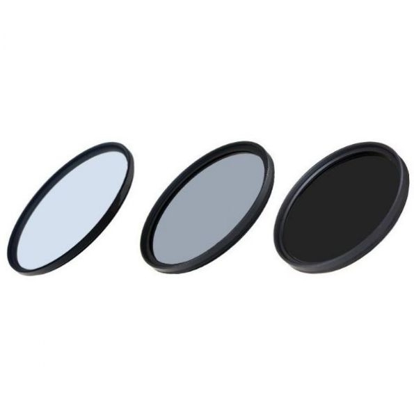 Precision 3 Piece Coated Filter Kit  (82mm)