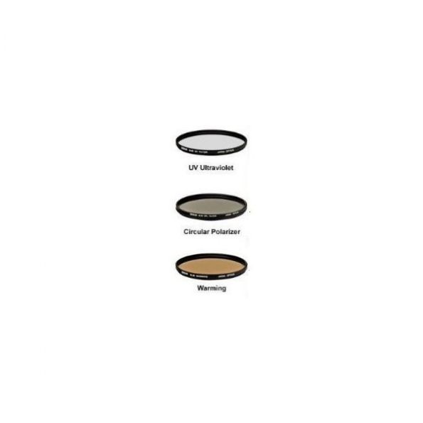 Precision 3 Piece Multi Coated Glass Filter Kit   (46mm)