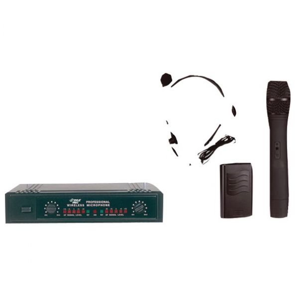 Pyle Pro 2-chan Vhf Wireless Mic