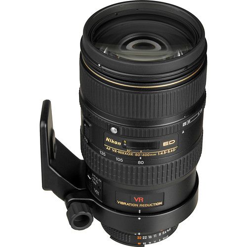Nikon NIKKOR 80-400mm AF VR Zoom f/4.5-5.6D ED Lens