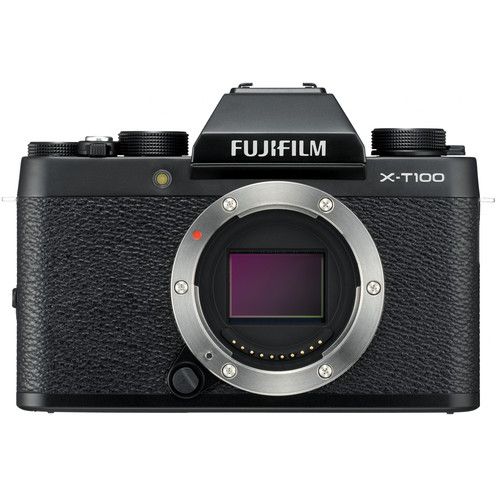 Fujifilm X-T100 Mirrorless Digital Camera (Body,Black)