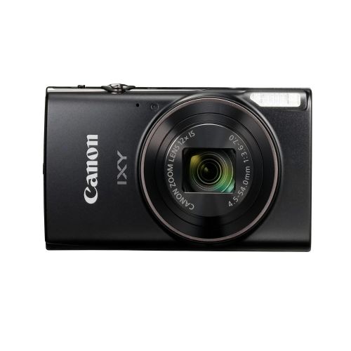 Canon IXY 650 / ELPH 360 20.2MP Digital Camera 12x Optical Zoom Wi-Fi Black