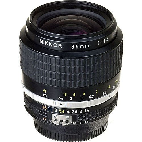 Nikon 35mm f/1.4 AIS Nikkor Manual Focus Lens