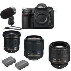 Nikon D850 45.7MP DSLR Camera Filmmaker's Kit