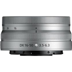 Nikon NIKKOR Z DX 16-50mm f/3.5-6.3 VR Lens (Silver)