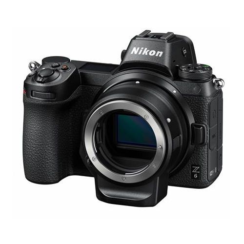 Nikon Z6 FX-Format Mirrorless Camera Body with Mount Adapter FTZ