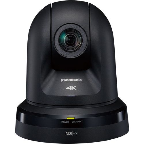 Panasonic 20x Zoom 4K PTZ Camera with 3G/HD/SD-SDI & HDMI Output and NDI (Black)