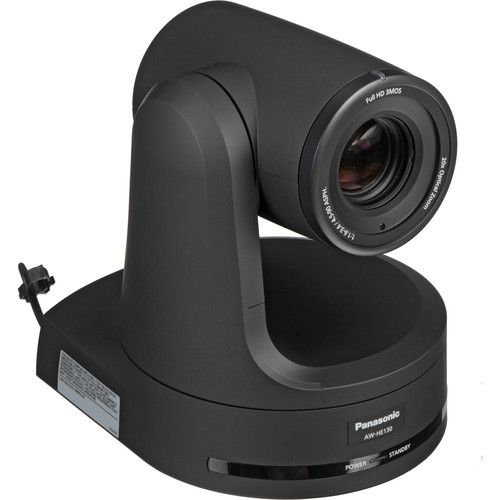 Panasonic AW-HE130 HD Integrated PTZ Camera (Black)