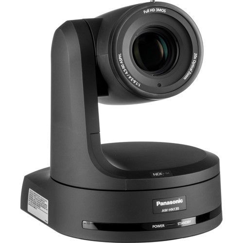 Panasonic AW-HN130 HD Integrated PTZ Camera with NDI|HX (Black)
