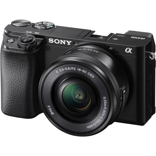 Sony Alpha a6100 Mirrorless Digital Camera with 16-50mm Lens