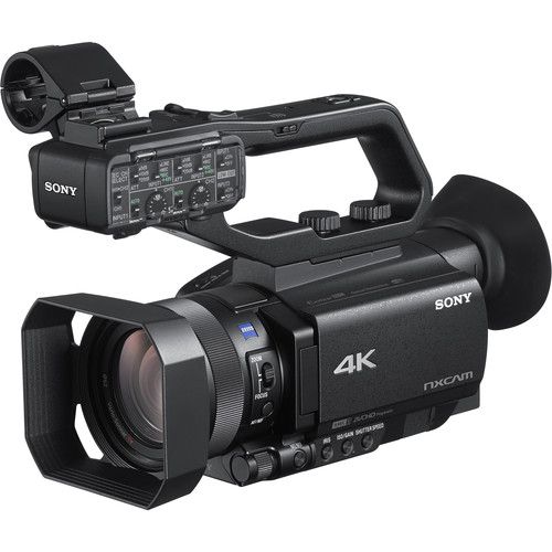 Sony HXR-NX80 Full HD XDCAM with HDR & Fast Hybrid AF Camcorder Retail Kit