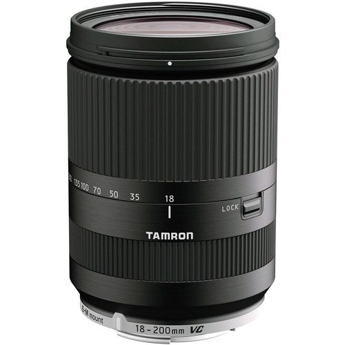 Tamron 18-200mm f/3.5-6.3 Di III VC Lens for Canon EF-M Mount (Black)