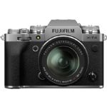 FUJIFILM X-T4 Mirrorless Digital Camera with 18-55mm Lens (Silver)
