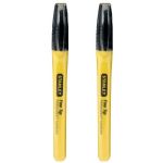 Stanley 2pk Blk Perm Markers