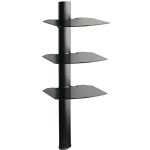 Omnimount Black Tria 3 Shelf Wall