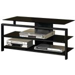 Sylvan Ridge Black Finish/glass Stand