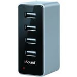 Isound Ipad/ipn/ipod 4usb Chrgr