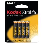 Kodak Xtralife Alkaline Aaa 4pk