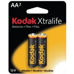 Kodak Xtralife Alkaline Aa 2 Pk