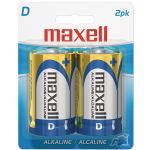 Maxell D 2pk Carded Batteries-