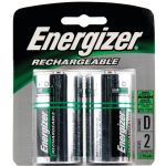 Energizer 2pk "d" Nimh Battery