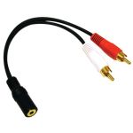 Cablestogo 3.5mm To Rca Cable Adpt