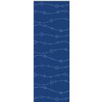 Gofit Printed Yoga Mat Blue