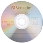 Verbatim 8.5gb Dvd+r Dl 5pk W/cs