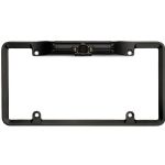 Boyo Lic Plate Cam Led Black