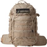 12 Survivors Tactical Backpack Tan