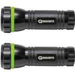 Qbeam 2pk- 12led Flashlight