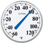La Crosse Technology 13.5in Round Thermometer