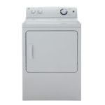 GE GTDP220EDWW 7.0 CuFt White 27in Electric Dryer