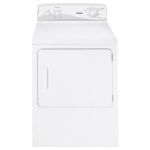 GE HTDP120EDWW front-loading electric dryer - 6.8 cu. ft
