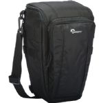 Lowepro Toploader Zoom 45 AW II Borsa Per Fotocamera – Compatta, Impermeabile, Con Cintura E Tracolla Regolabile, Per Reflex E Accessori – Colore Nero